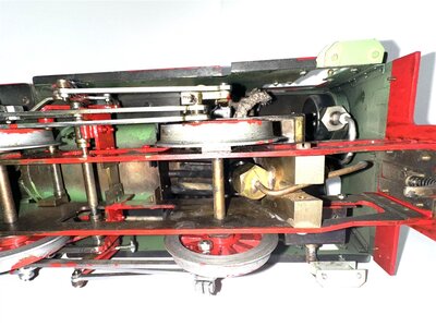 Echtdampf Lokomotive aus Vollmetall in Spur 1