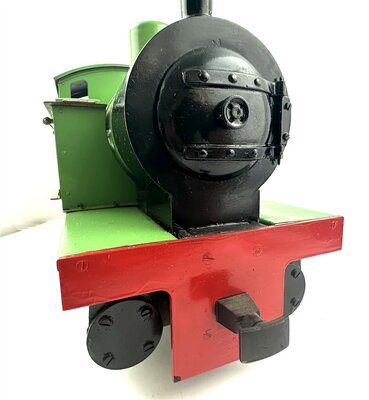 Echtdampf Lokomotive aus Vollmetall in Spur 1