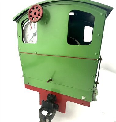 Echtdampf Lokomotive aus Vollmetall in Spur 1