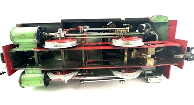 Echtdampf Lokomotive aus Vollmetall in Spur 1