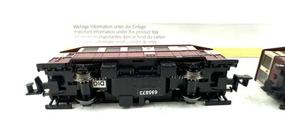 Minitrix 12313 N Dieseltriebwagen VT 135 und VB 140 der DRG in digital