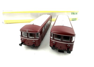 Minitrix 12555 N Schienenbus mit Beiwagen VT 98 + VS 98 der DB in digital