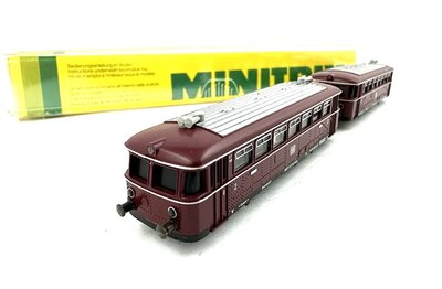 Minitrix 12980 N Schienenbus VT 98 mit Beiwagen VS 98 der DB