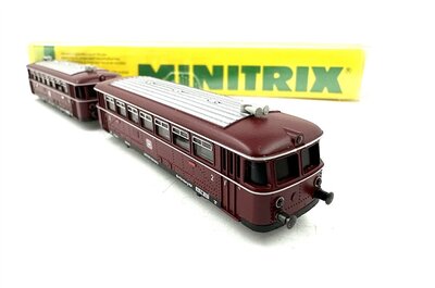 Minitrix 12980 N Schienenbus VT 98 mit Beiwagen VS 98 der DB
