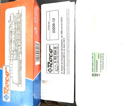 Roco 23206 N Dampflok BR 043 Ep.III der DB wie NEU
