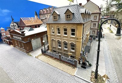 Pola H0 Berlin Diorama 11 Gebude und Zubehr