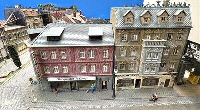 Pola H0 Berlin Diorama 11 Gebude und Zubehr