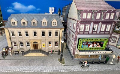 Pola H0 Berlin Diorama 11 Gebude und Zubehr