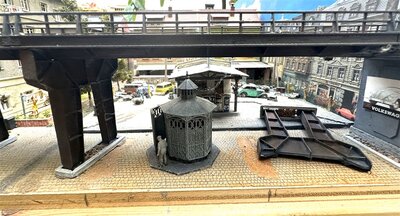 Pola H0 Berlin Diorama 11 Gebude und Zubehr