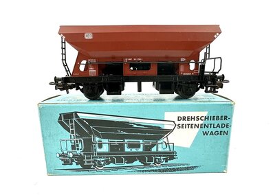 Mrklin 4631 H0 Drehschieber-Seitenentladewagen der DB