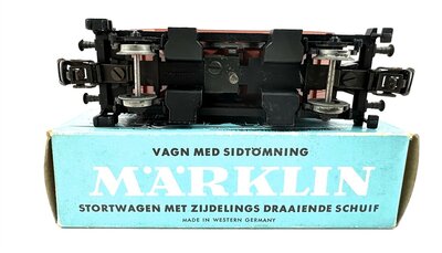 Mrklin 4631 H0 Drehschieber-Seitenentladewagen der DB