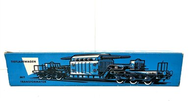 Mrklin 4617 H0 Tiefladewagen / Trafowagen der DB