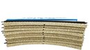 Mrklin 5120 H0 10 gebogene M-Gleise 45 R=286 mm