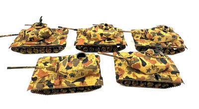 Roco Minitanks H0 M60 US Kampfpanzer mit Tarnfarben 5 Stck