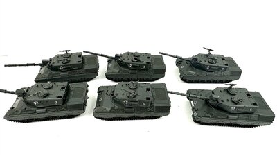 Roco Minitanks H0 Leopard Kampfpanzer 6 Stck 1:87