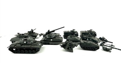 Roco Minitanks H0 US Militr Konvolut 10 Stck 1:87