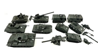 Roco Minitanks H0 US Militr Konvolut 10 Stck 1:87
