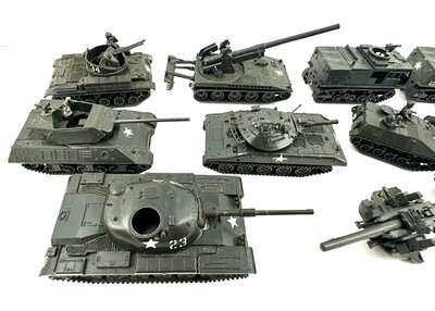 Roco Minitanks H0 US Militr Konvolut 10 Stck 1:87