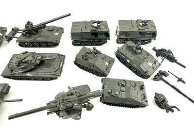 Roco Minitanks H0 US Militr Konvolut 10 Stck 1:87