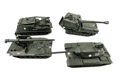 Roco Minitanks H0 US Militrfahrzeuge 4 Stck 1:87