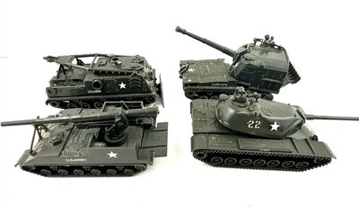 Roco Minitanks H0 US Militrfahrzeuge 4 Stck 1:87