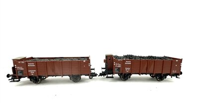 Fleischmann H0 Hochbordwagen 0m der DRG 2 Stck