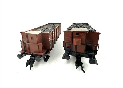 Fleischmann H0 Hochbordwagen 0m der DRG 2 Stck