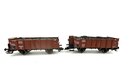 Fleischmann H0 Hochbordwagen 0m der DRG 2 Stck
