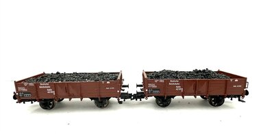 Fleischmann 5208 K H0 Hochbordwagen der DRG 2 Stck