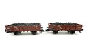 Fleischmann 5208 K H0 Hochbordwagen der DRG 2 Stck