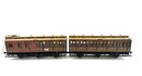 Mrklin 4209 H0 Doppel-Abteilwagen 3.Kl. der KPEV