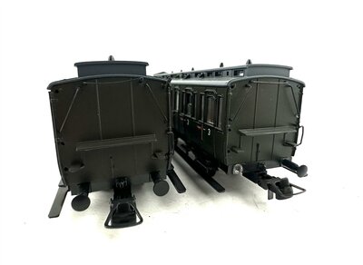Roco H0 2 Abteilwagen C3 3.Kl. Ep.II der DRG