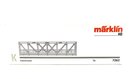 Mrklin 7262 H0 Gitterbrcke fr K-Gleis 180 mm