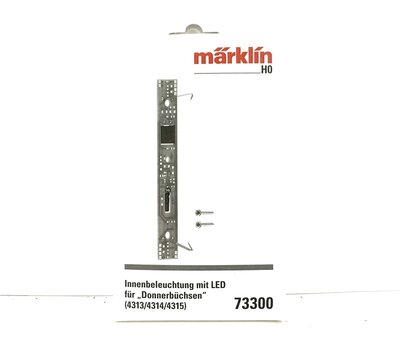 Mrklin 73300 H0 Innenbeleuchtung mit LED fr Donnerbchsen