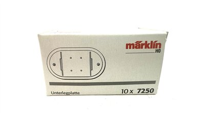 Mrklin 7250 H0 Unterlegplatte 10 Stck fr C-Gleis