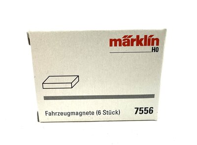Mrklin 7556 H0 Fahrzeugmagnete 6 Stck