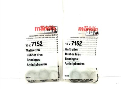 Mrklin 7152 H0 Haftreifen fr Lokomotiven 20 Stck