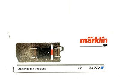 Mrklin 24977 H0 C-Gleis Gleisende mit Prellbock