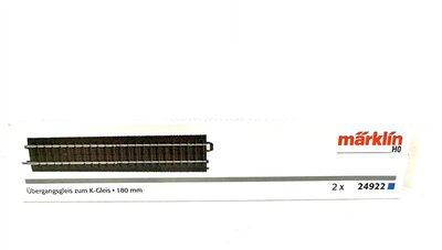 Mrklin 24922 H0 2 bergangsgleise vom C-Gleis zum K-Gleis