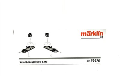 Mrklin 74470 C-Gleis Weichenlaternen-Satz