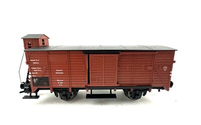 Fleischmann 5365 H0 Gterwagen mit Bremserhaus der DRG