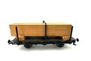 Fleischmann H0 Rungenwagen mit Holzladung der DRG