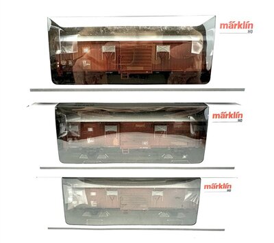 Mrklin 00779 H0 Gterwagen Gbs256 Spundwandwagen 3 Stck