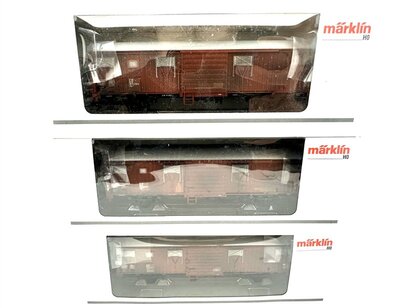 Mrklin 00779 H0 Gterwagen Gbs256 der DB gealtert