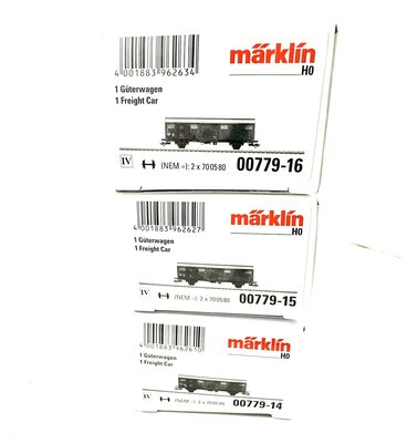 Mrklin 00779 H0 Gterwagen Gbs256 der DB gealtert