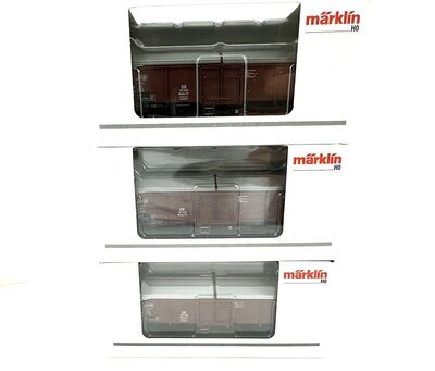 Mrklin 00765 H0 Schiebedachwagen der DB 3 Stck