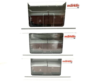 Mrklin 00765 H0 3 Schiebedachwagen der DB