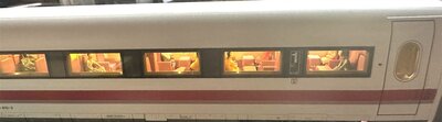 Fleischmann 4441 K H0 Zwischenwagen fr ICE 1 Ep.IV der DB Licht