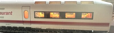 Fleischmann 4444 K H0 Speisewagen fr ICE 1 Ep.IV der DB Licht