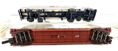 Fleischmann 5279 H0 Rollende Landstrae Saadkms 690 mit LKW